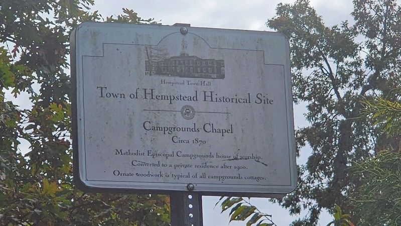 Campgrounds Chapel Marker. Click for full size. Campgrounds Chapel Marker image. Click for full size.