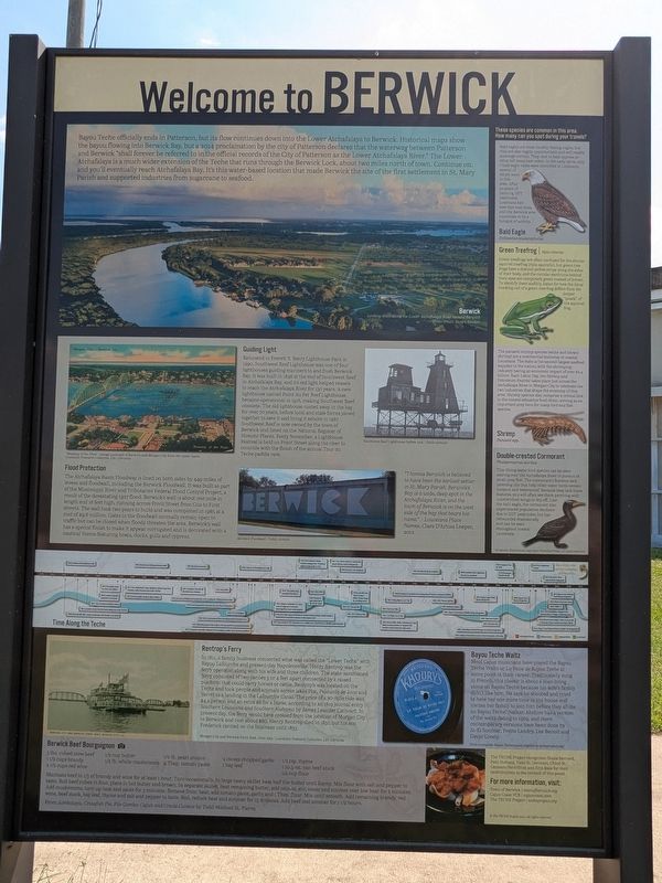 Welcome to Berwick Marker. Click for full size. Welcome to Berwick Marker image. Click for full size.