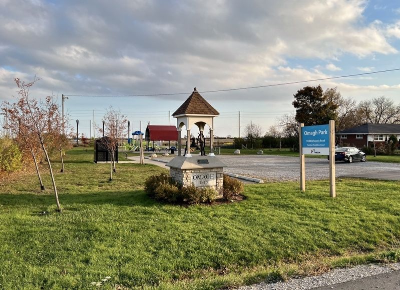 The Omagh School Bell Marker image. Click for full size.
