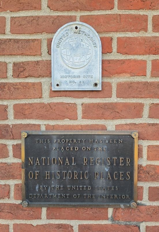The Perryville Methodist Church Marker. Click for full size. The Perryville Methodist Church Marker image. Click for full size.