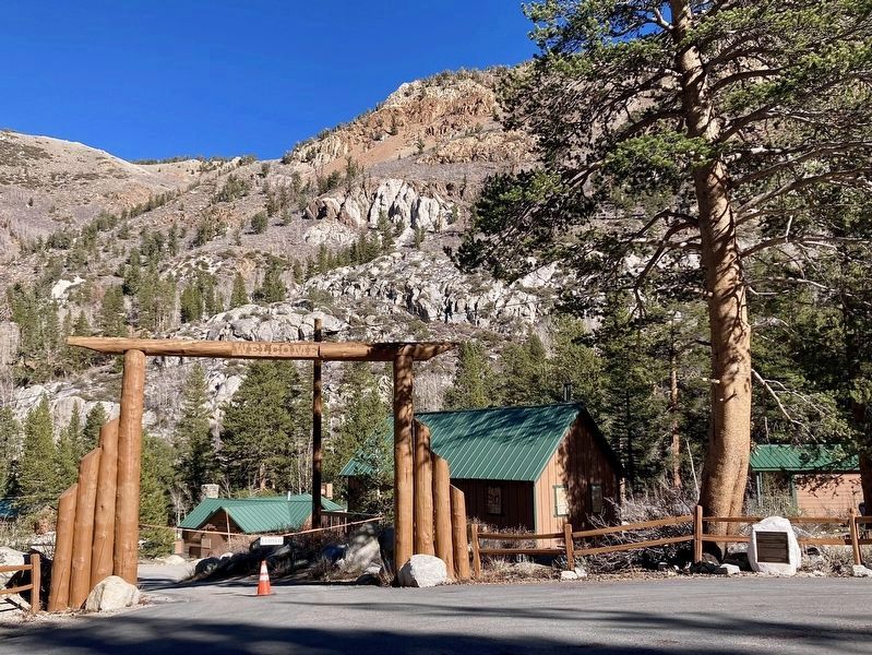 Parcher's Rainbow Camp and Marker image. Click for full size.