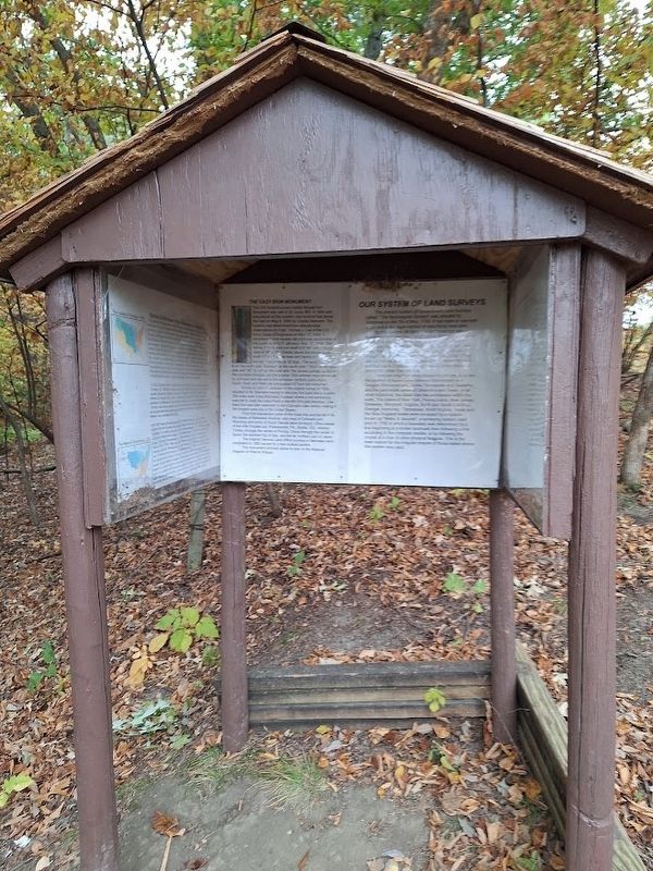 Our System of Land Surveys Marker. Click for full size. Our System of Land Surveys Marker image. Click for full size.