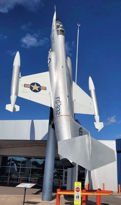Lockheed F-104C "Starfighter" and Marker image. Click for full size.