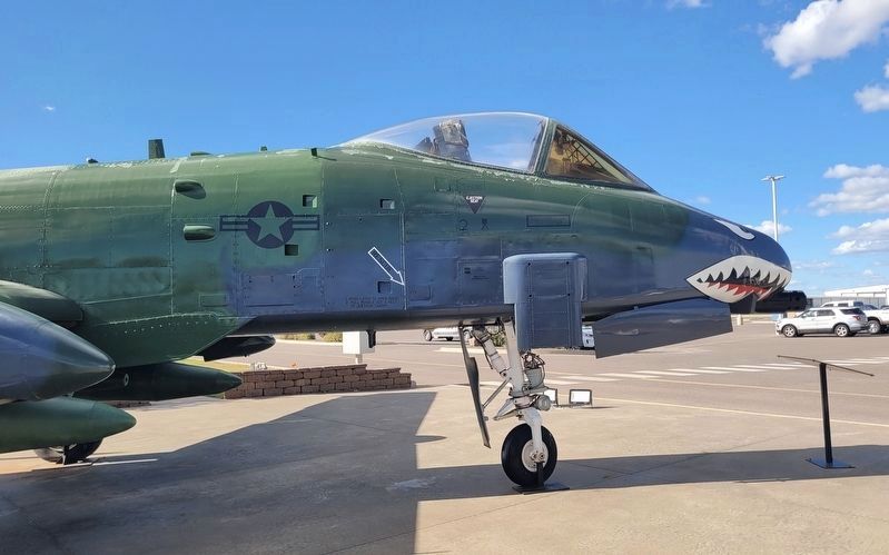 The view of the cockpit of the A-10 "Thunderbolt II" and Marker. Click for full size. The view of the cockpit of the A-10 "Thunderbolt II" and Marker image. Click for full size.
