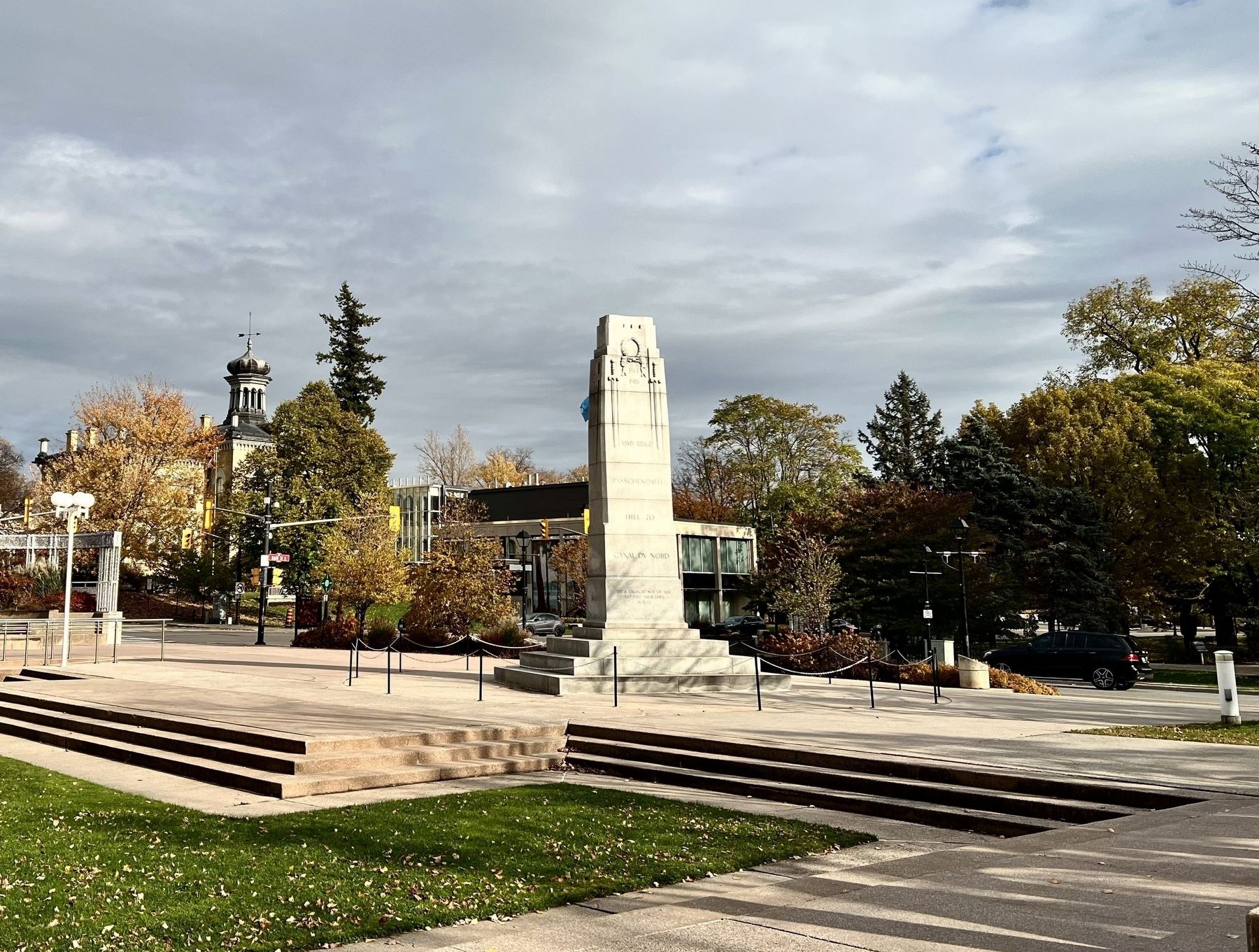 Brampton Cenotaph. Click for full size. Brampton Cenotaph image. Click for full size.