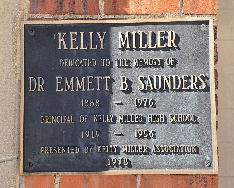 Kelly Miller Marker image. Click for full size.