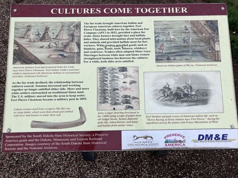 Cultures Come Together Marker image. Click for full size.