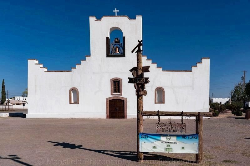 Socorro Mission image. Click for full size.