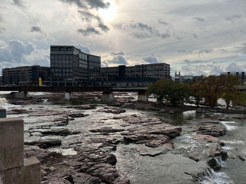Nearby view of the Railroad Bridge image. Click for full size.