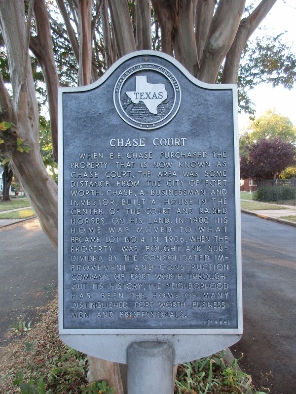 Chase Court Marker image. Click for full size.