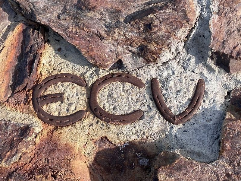 Top of Bloody Canyon Marker. Click for full size. Top of Bloody Canyon Marker image. Click for full size.
