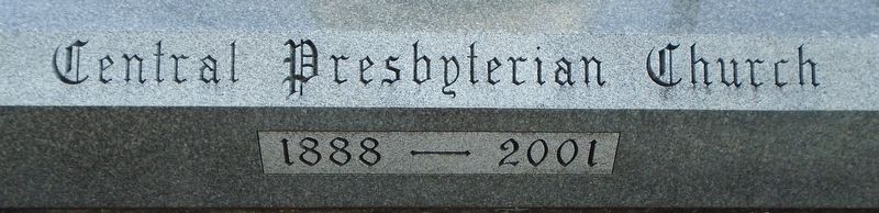 The Presbyterian Churches of Canonsburg Pa. Marker image. Click for full size.