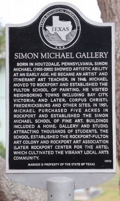 Simon Michael Gallery Marker image. Click for full size.