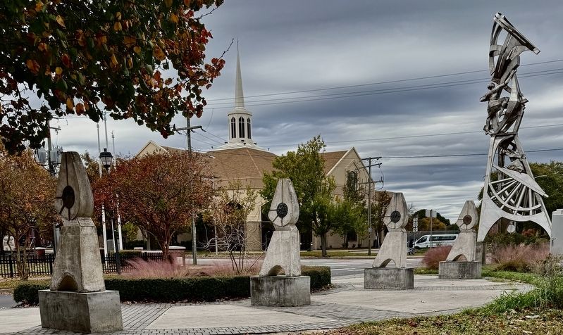 Attucks Theater Monument Marker image. Click for full size.