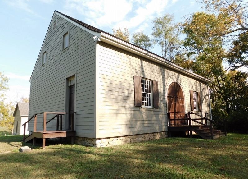 Old Mud Meeting House. Click for full size. Old Mud Meeting House image. Click for full size.