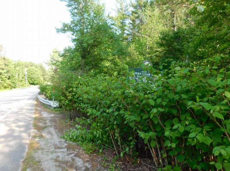 Site of Wilder's Chair Factory Marker image. Click for full size.