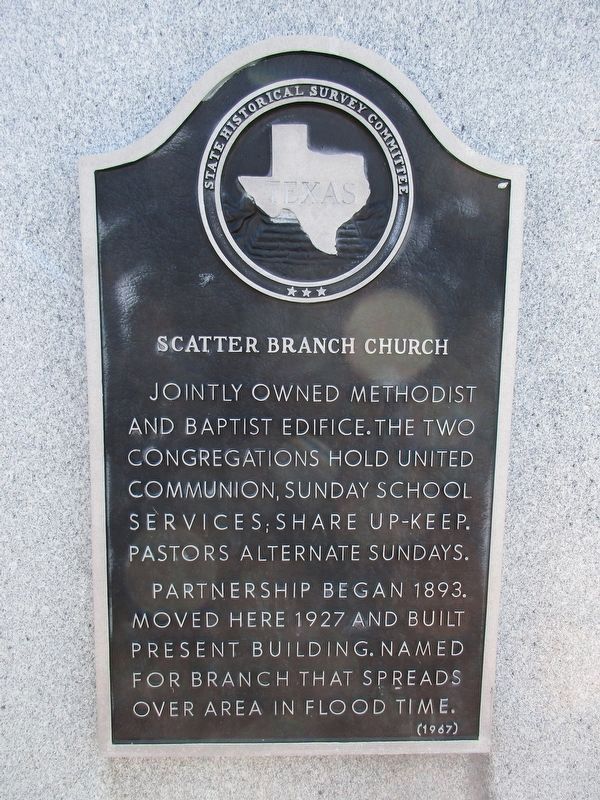 Scatter Branch Church Marker image. Click for full size.