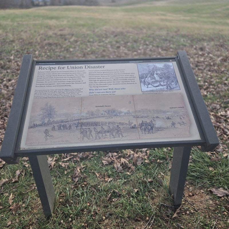 Recipe for Union Disaster Marker. Click for full size. Recipe for Union Disaster Marker image. Click for full size.
