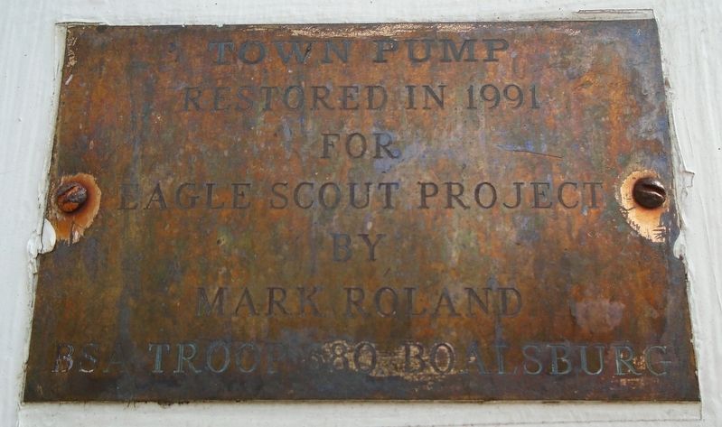 Town Pump Marker image. Click for full size.