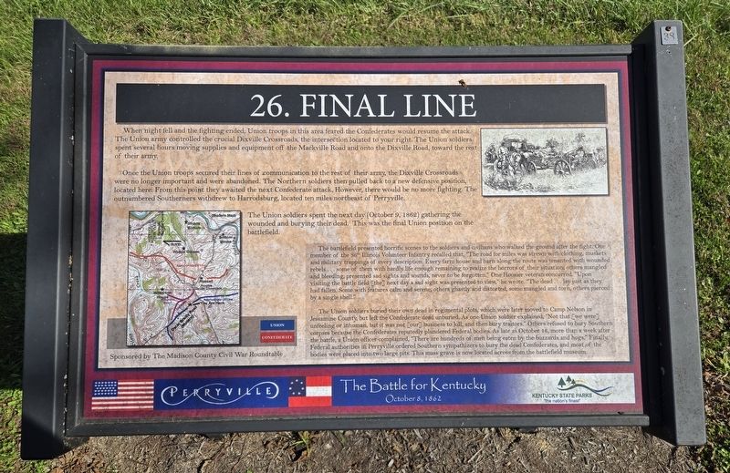 Final Line Marker. Click for full size. Final Line Marker image. Click for full size.