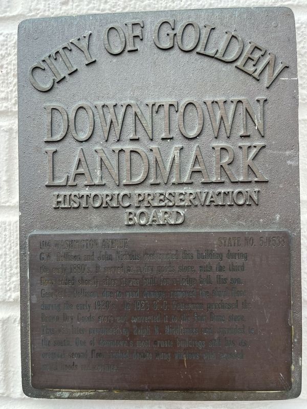 1114 Washington Avenue Marker image. Click for full size.