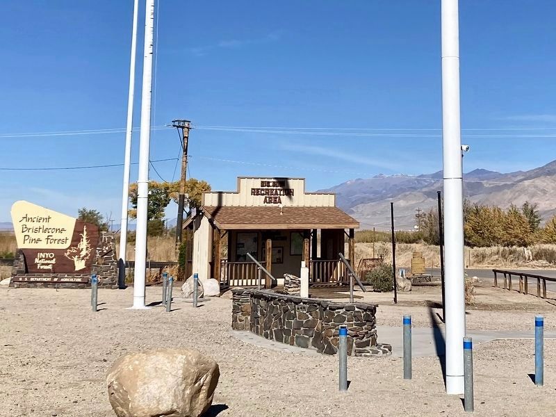 Big Pine Veterans Memorial. Click for full size. Big Pine Veterans Memorial image. Click for full size.