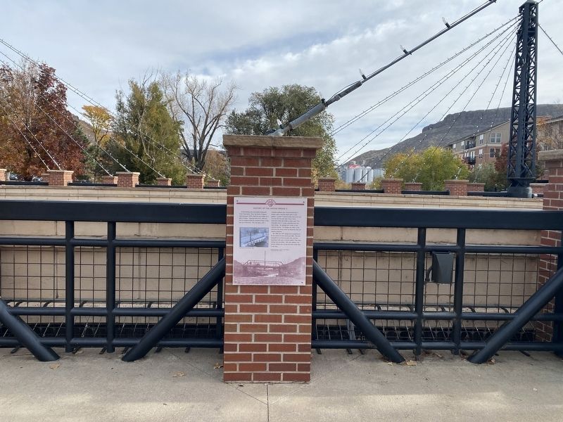 History of the Avenue Bridge 3 Marker image. Click for full size.