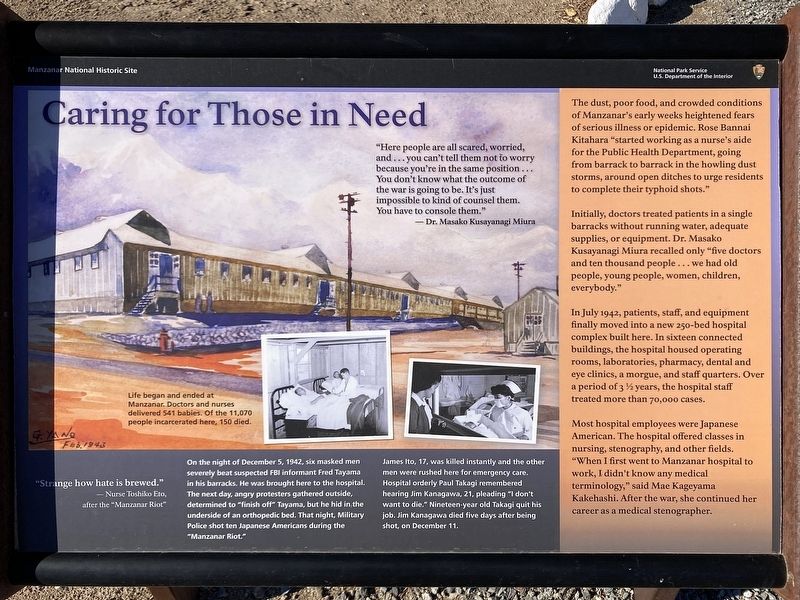 Caring for Those in Need Marker. Click for full size. Caring for Those in Need Marker image. Click for full size.