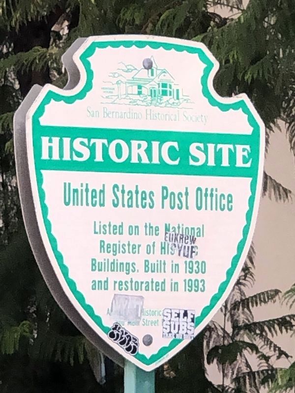 United States Post Office Marker image. Click for full size.