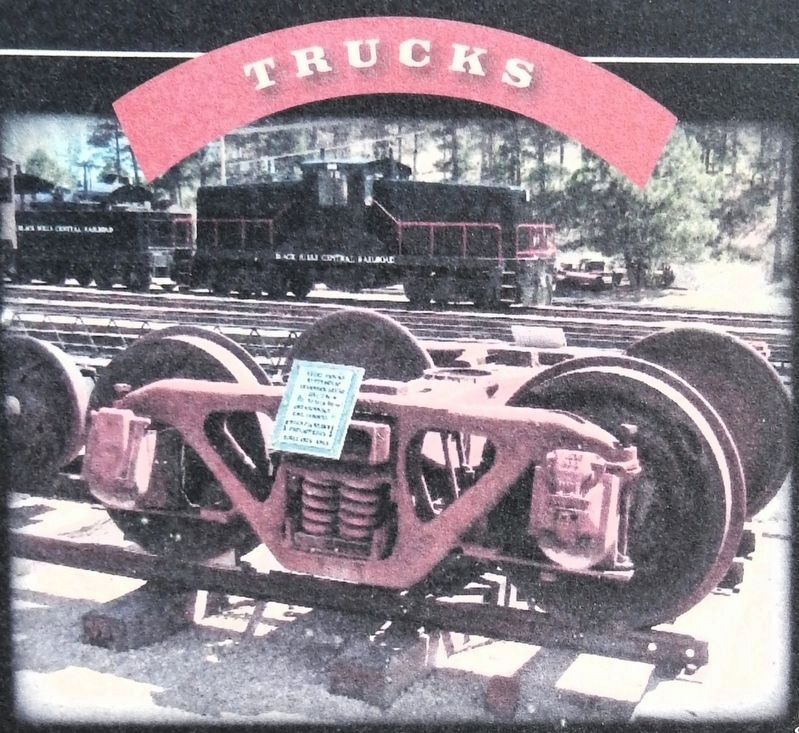 Marker detail: Trucks image. Click for full size.