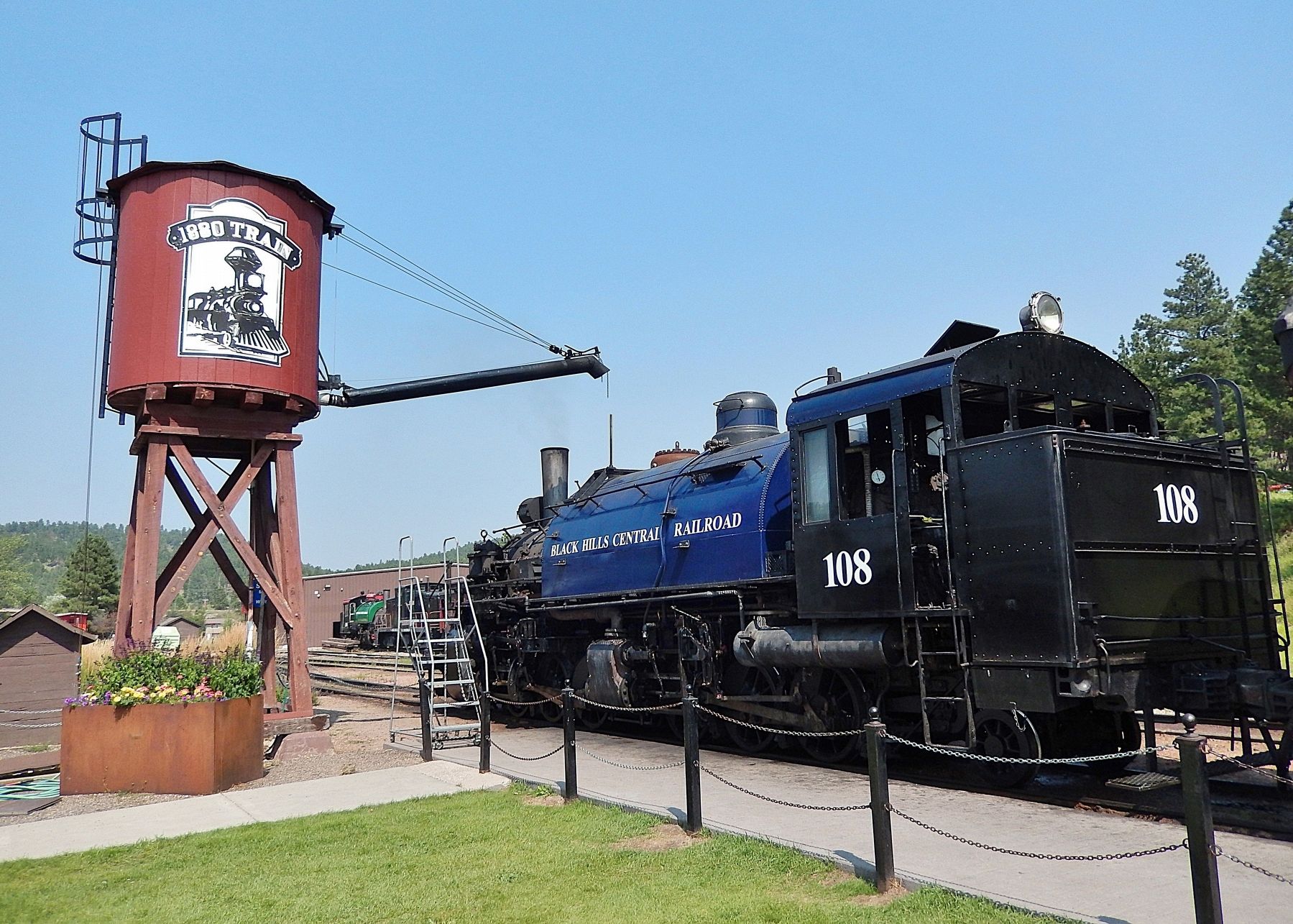 Water Tank & Engine #108 image. Click for full size.