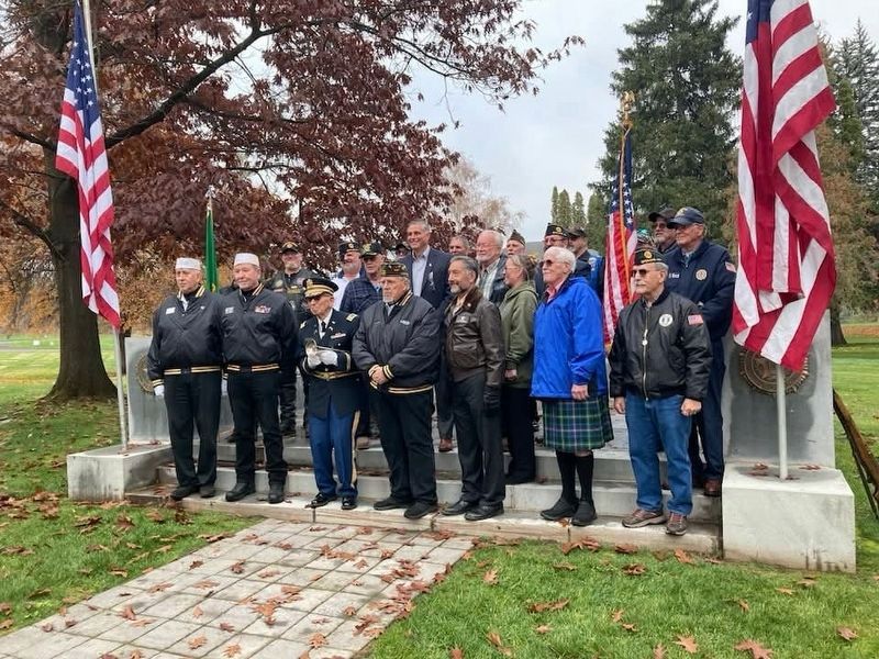 Rededication ceremony image. Click for full size.