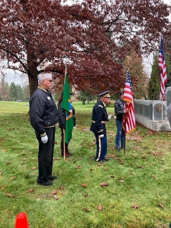 American Legion Cenotaph Rededication 2025 image. Click for full size.