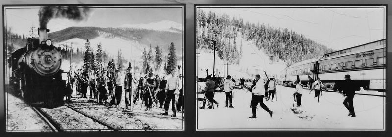 Marker detail: Winter Park Ski Train. Click for full size. Marker detail: Winter Park Ski Train image. Click for full size.