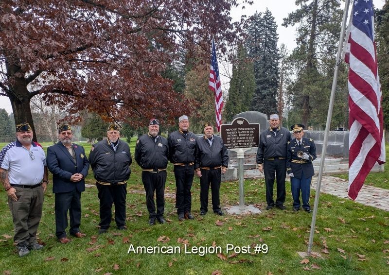 American Legion Cenotaph Marker image. Click for full size.