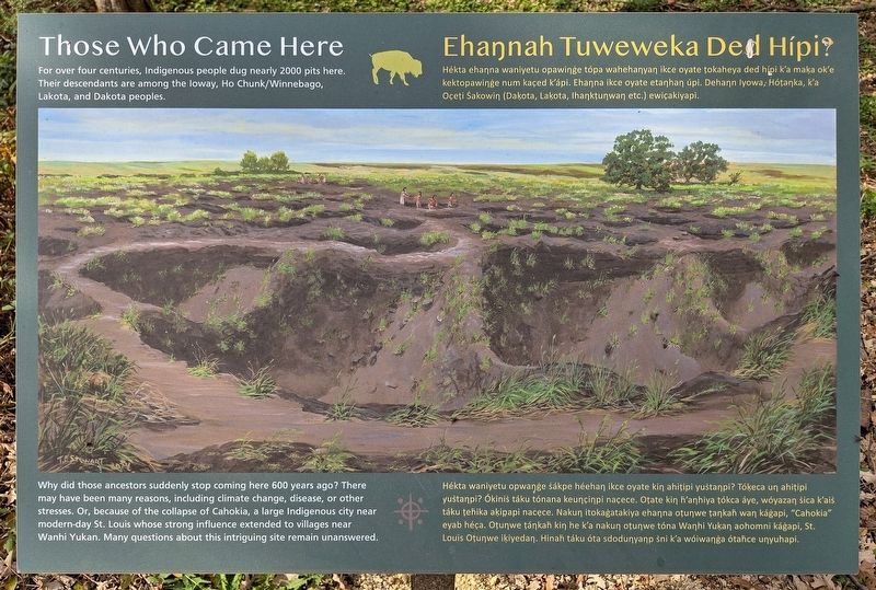 Those Who Came Here/Ehaŋnah Tuweweka Ded Hípi? Marker. Click for full size. Those Who Came Here/Ehaŋnah Tuweweka Ded Hípi? Marker image. Click for full size.