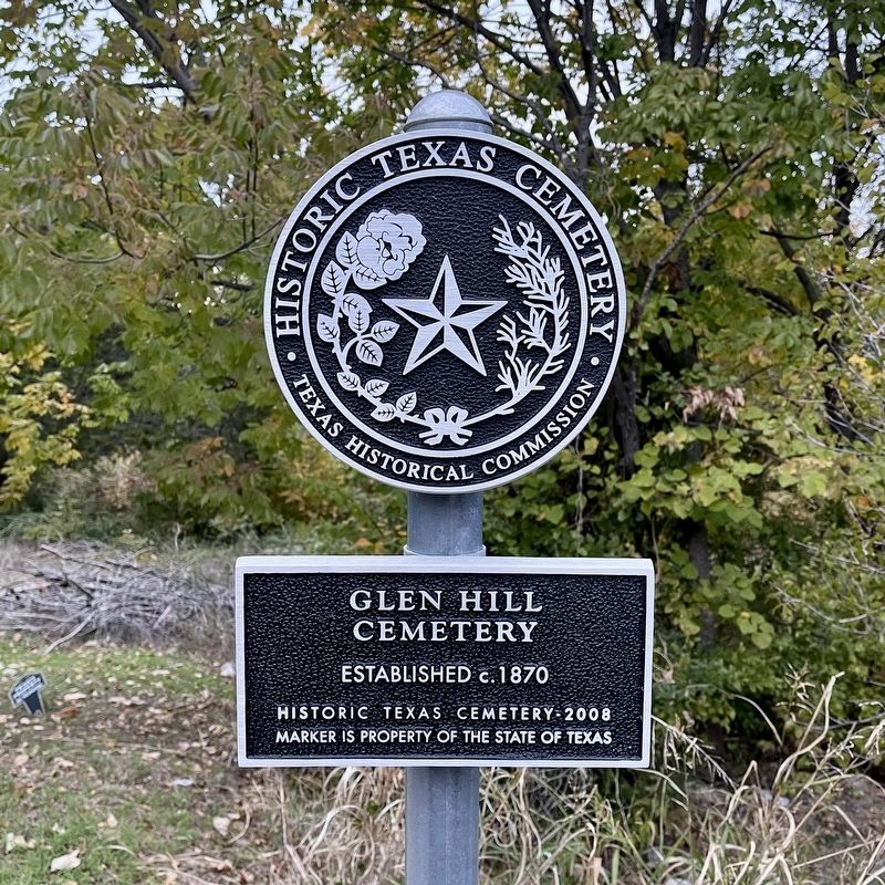 Glen Hill Cemetery Marker image. Click for full size.