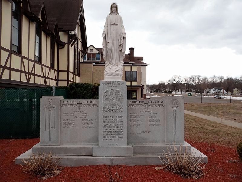 Immaculate Conception Parish Veterans Memorial image. Click for full size.