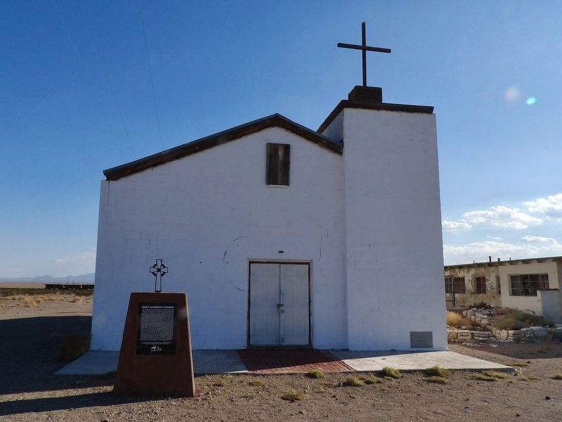 Saint Raymond's Church and Marker image. Click for full size.