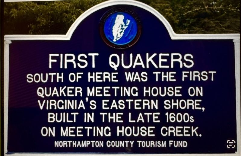 First Quakers Marker image. Click for full size.