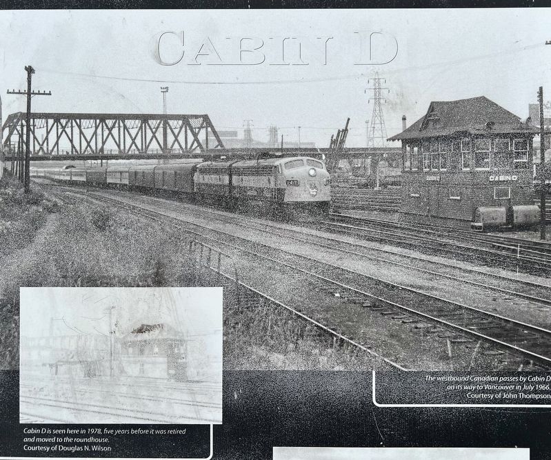 Cabin D marker photos and captions details (top) image. Click for full size.