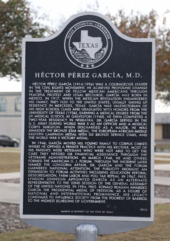 H�ctor P�rez Garc�a, M.D. Marker image. Click for full size.