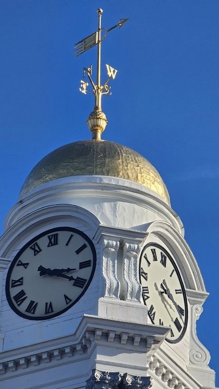 Hempstead Town Hall Clock Tower image. Click for full size.