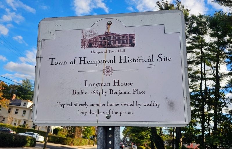 Longman House Marker image. Click for full size.