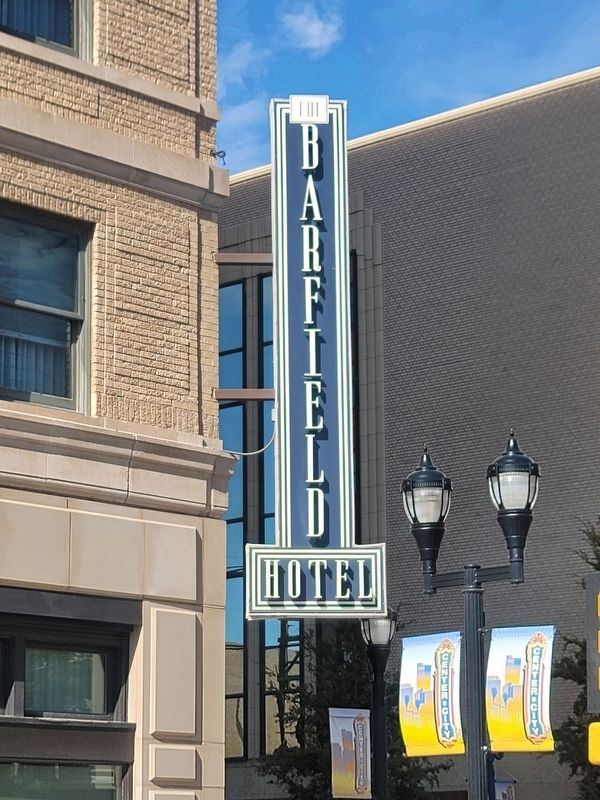The Barfield Hotel image. Click for full size.