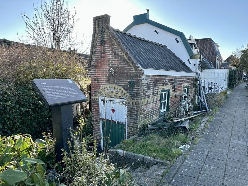 IJsteeg / Ij Alley Marker - wide view image. Click for full size.