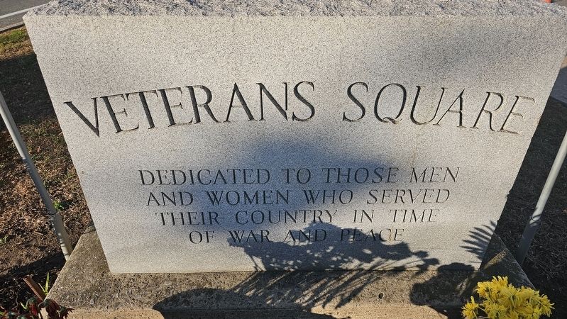 Veterans Square Marker image. Click for full size.