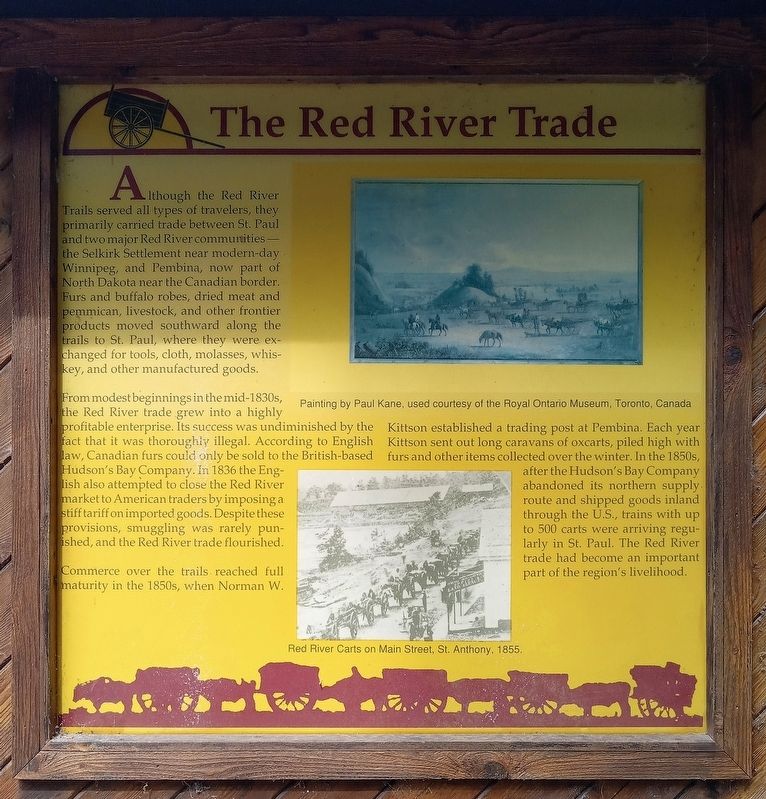 The Red River Trade Marker image. Click for full size.