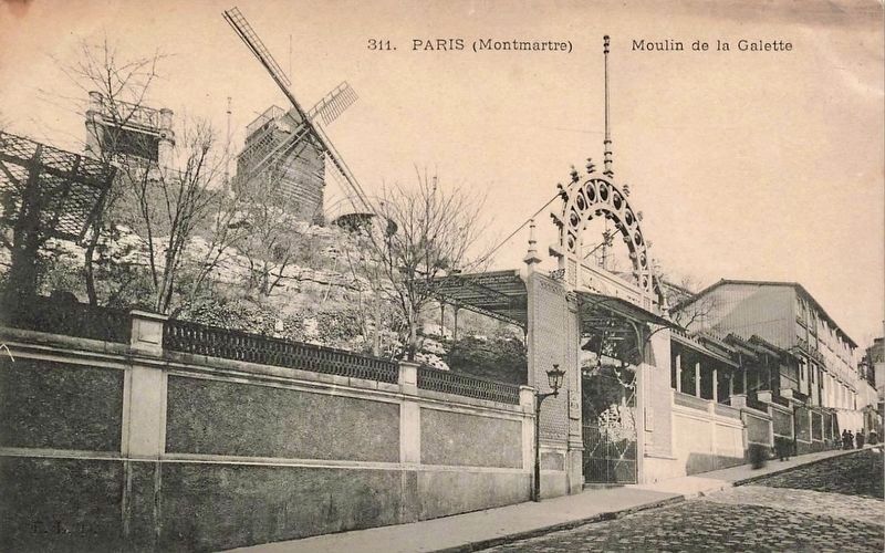 Le Moulin de la Galette image. Click for full size.