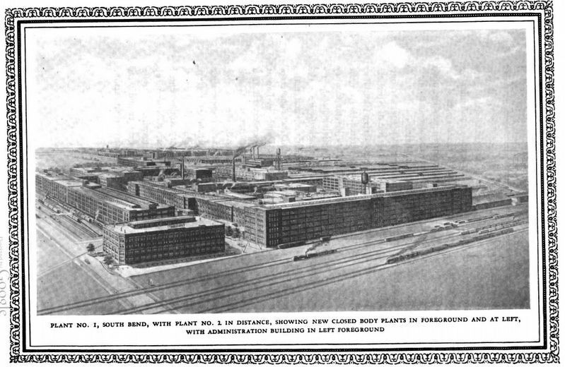 Studebaker Plants, South Bend image. Click for full size.